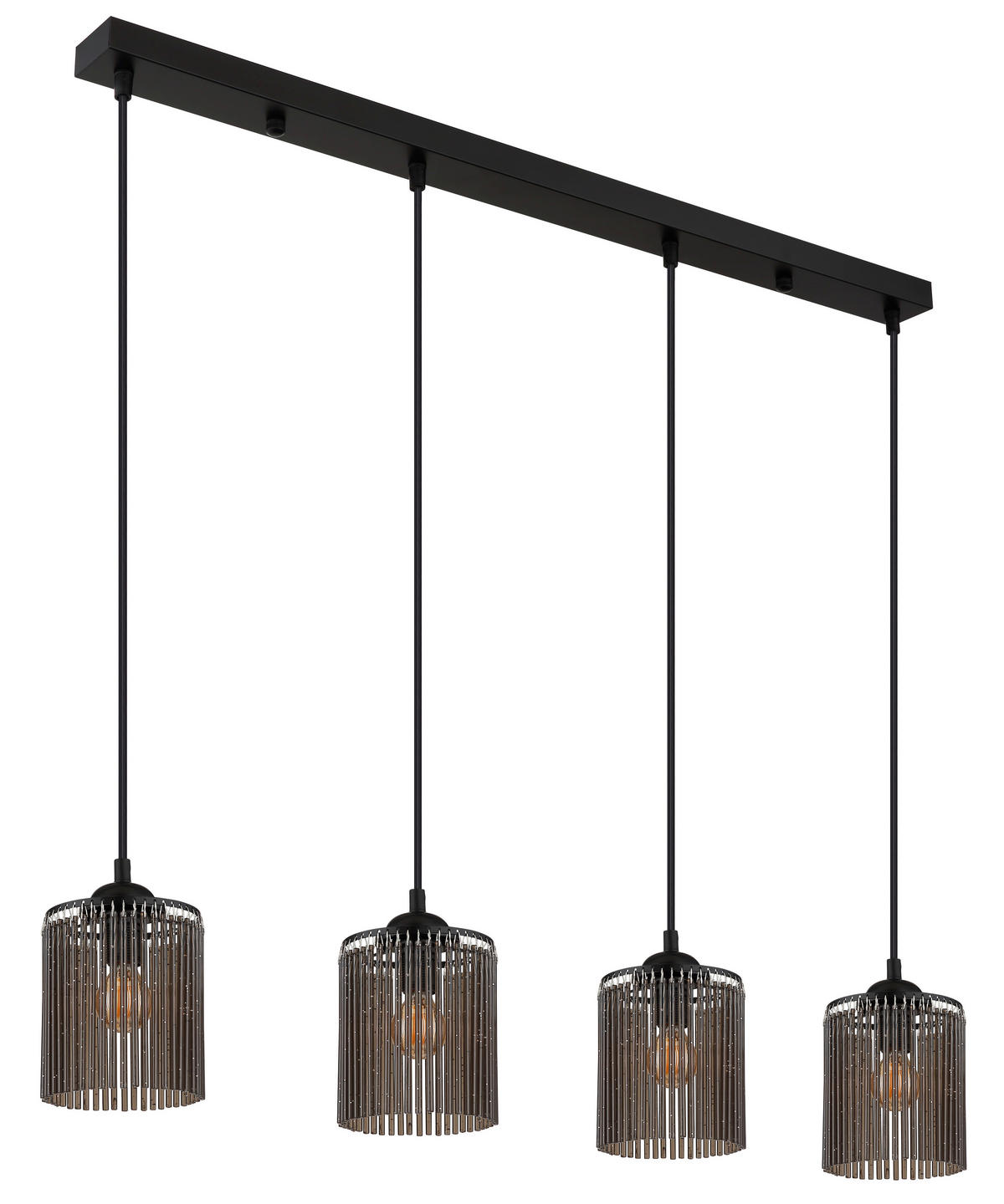 HÄNGELEUCHTE LEEDS   - Schwarz/Grau, Design, Kunststoff/Metall (87kg)