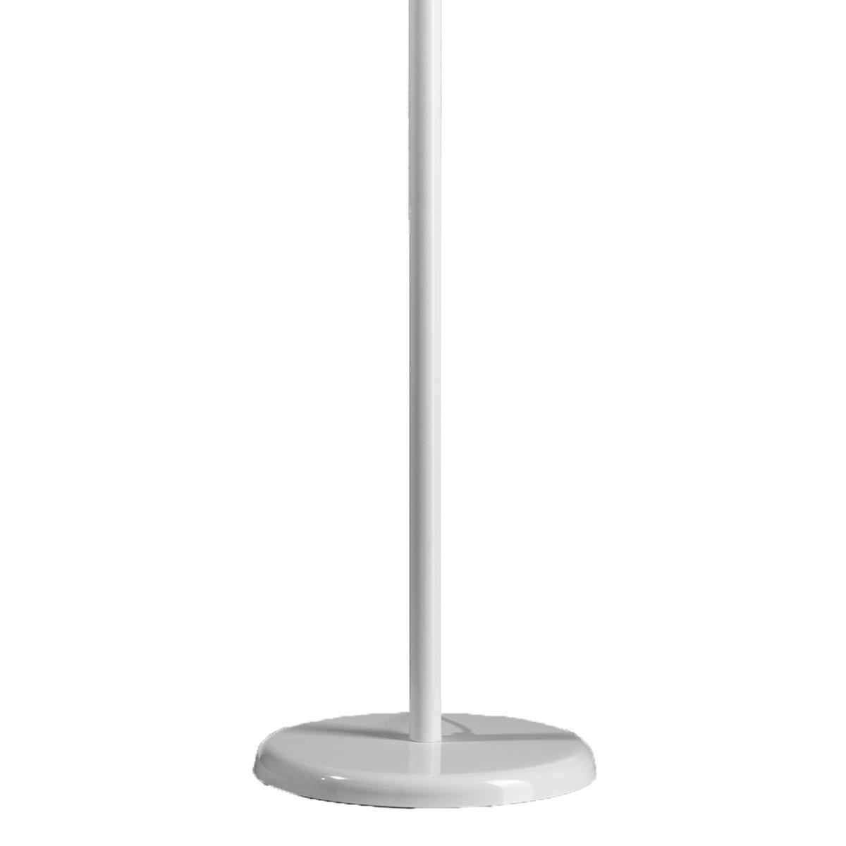 STOJACÍ LAMPA, 40/170 cm  - bílá, Design, kov (40/170cm)