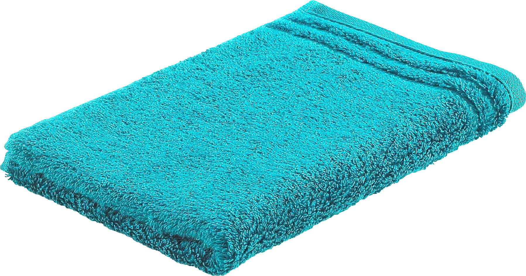 GÄSTETUCH 30/50 cm Vienna Supersoft Türkis  - Türkis, Basics, Textil (30/50cm) - Vossen