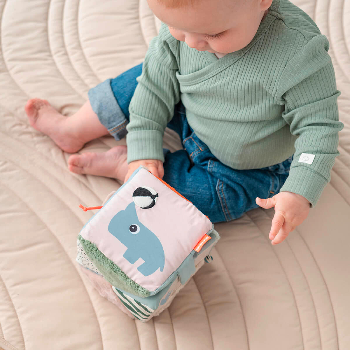 SOFTWÜRFEL  - Multicolor, Basics, Kunststoff/Textil (12,5/12,5/12,5cm)