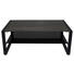 COUCHTISCH in Metall, Glas, Keramik 110/65/42 cm - Schwarz/Braun, Design, Glas/Keramik (110/65/42cm) - Novel COUCHTISCH in Metall, Glas, Keramik 110/65/42 cm - Schwarz/Braun, Design, Glas/Keramik (110/65/42cm) - Novel