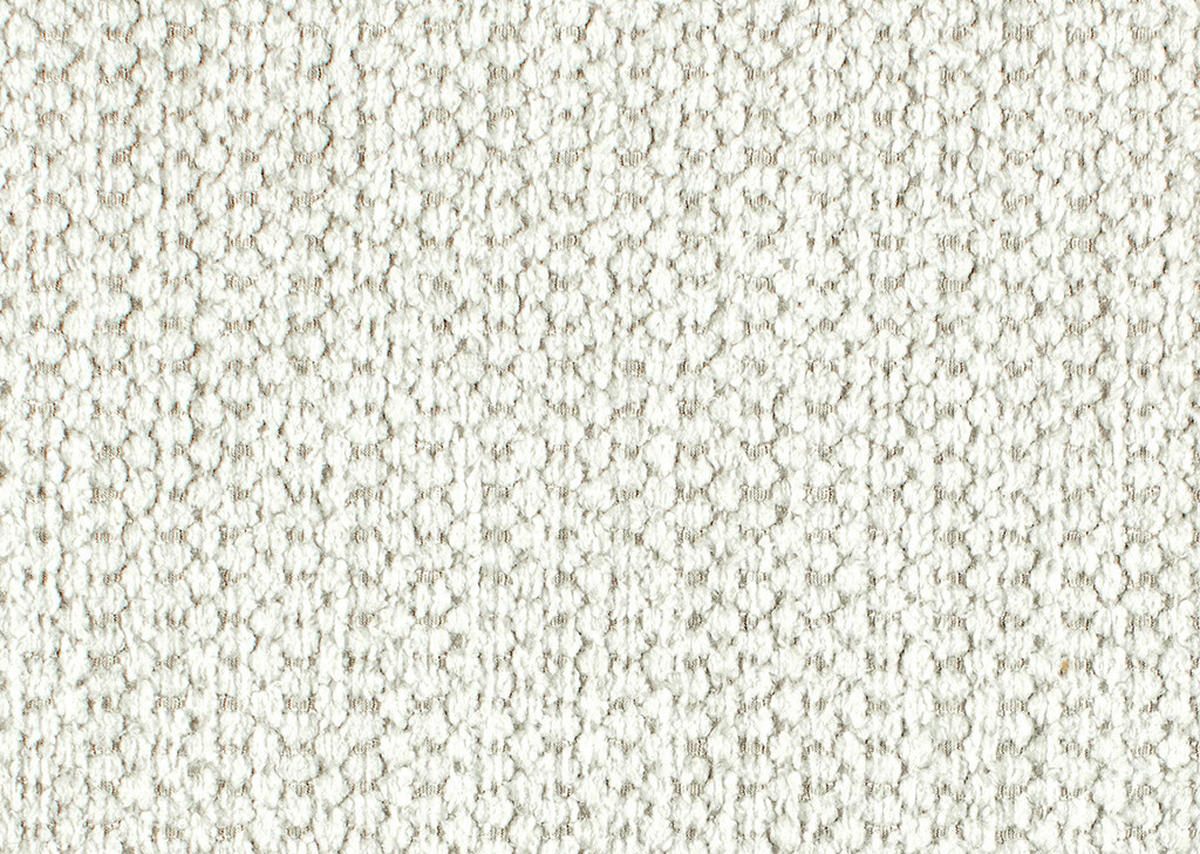 3-SITZER-SOFA in Flachgewebe Weiß  - Schwarz/Weiß, Design, Textil/Metall (218/86/97cm) - Hom`in