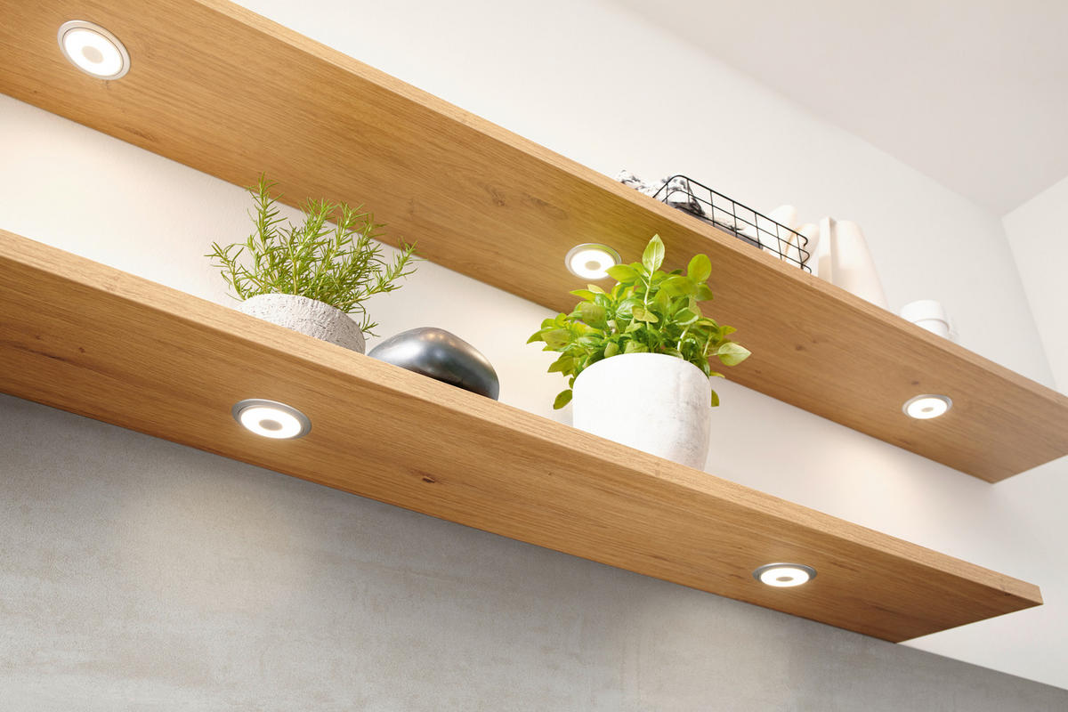EINBAUKÜCHE SILVIA  - Dunkelgrün, Design, Holzwerkstoff - Novel