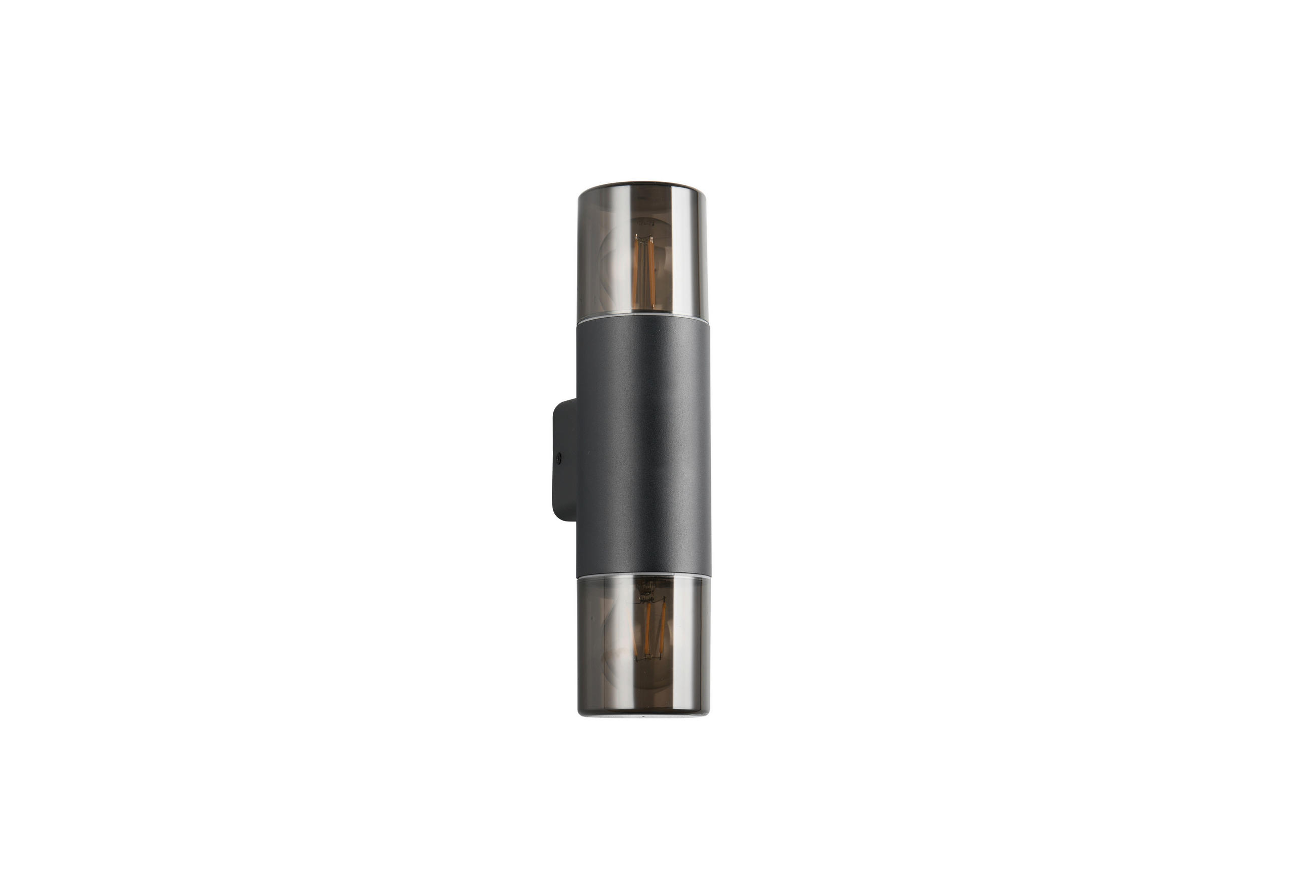 AUSSENWANDLEUCHTE - Schwarz/Grau, Design, Kunststoff/Metall (33/8,5/11,8cm) - Trio Leuchten