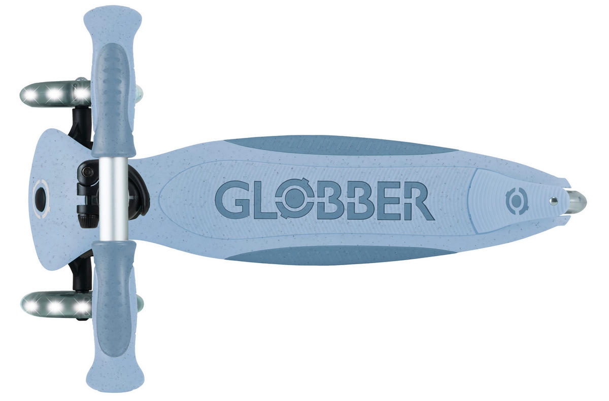 LAUFRAD GO-UP DELUXE LIGHTS ECO 360  - Pastellblau, Basics, Kunststoff/Metall (65/22/98,5cm) - GLOBBER
