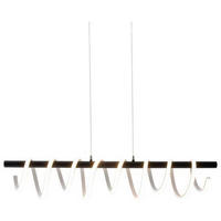 LED-HÄNGELEUCHTE 100/6/150 cm  - Schwarz/Weiß, Design, Kunststoff/Metall (100/6/150cm) - Näve
