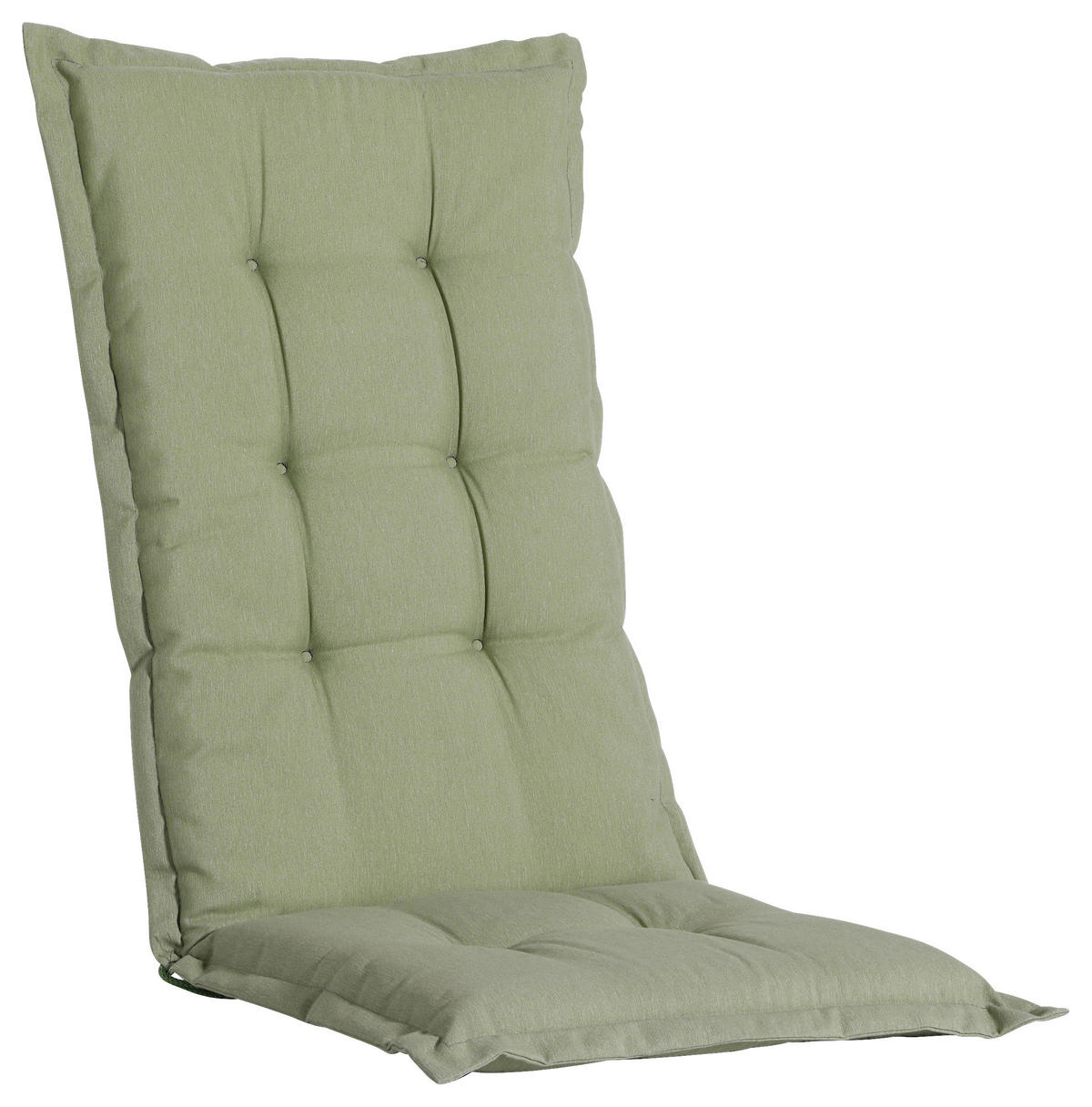 SESSELAUFLAGE Uni  - Salbeigrün, Basics, Textil (50/123cm)