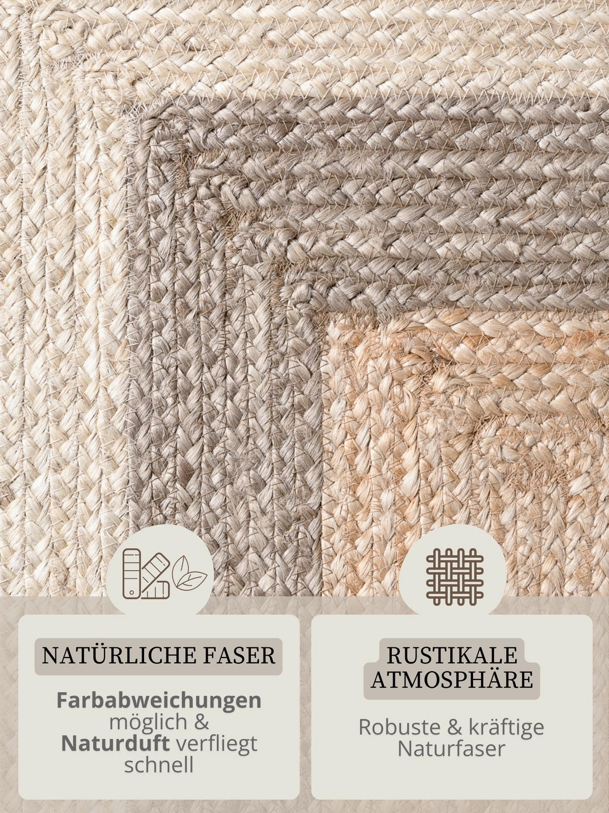 LÄUFER 80/200 cm Juno  - Goldbraun/Multicolor, Natur, Textil (80/200cm) - Hanse Home