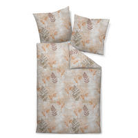 POSTELJNINA 135/200 cm mako saten oranžna  - oranžna, Konvencionalno, tekstil (135/200cm) - Janine