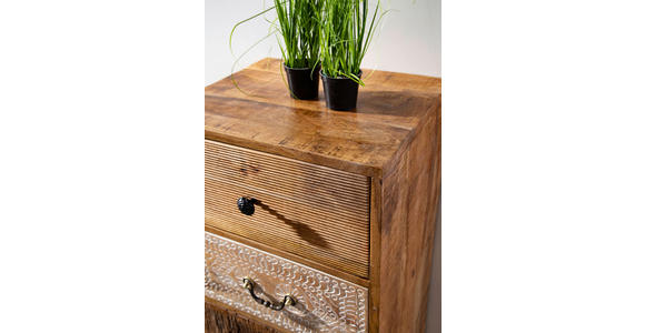 KOMMODE  in 46/120/40 cm  - Messingfarben/Multicolor, Design, Holz/Metall (46/120/40cm) - Landscape