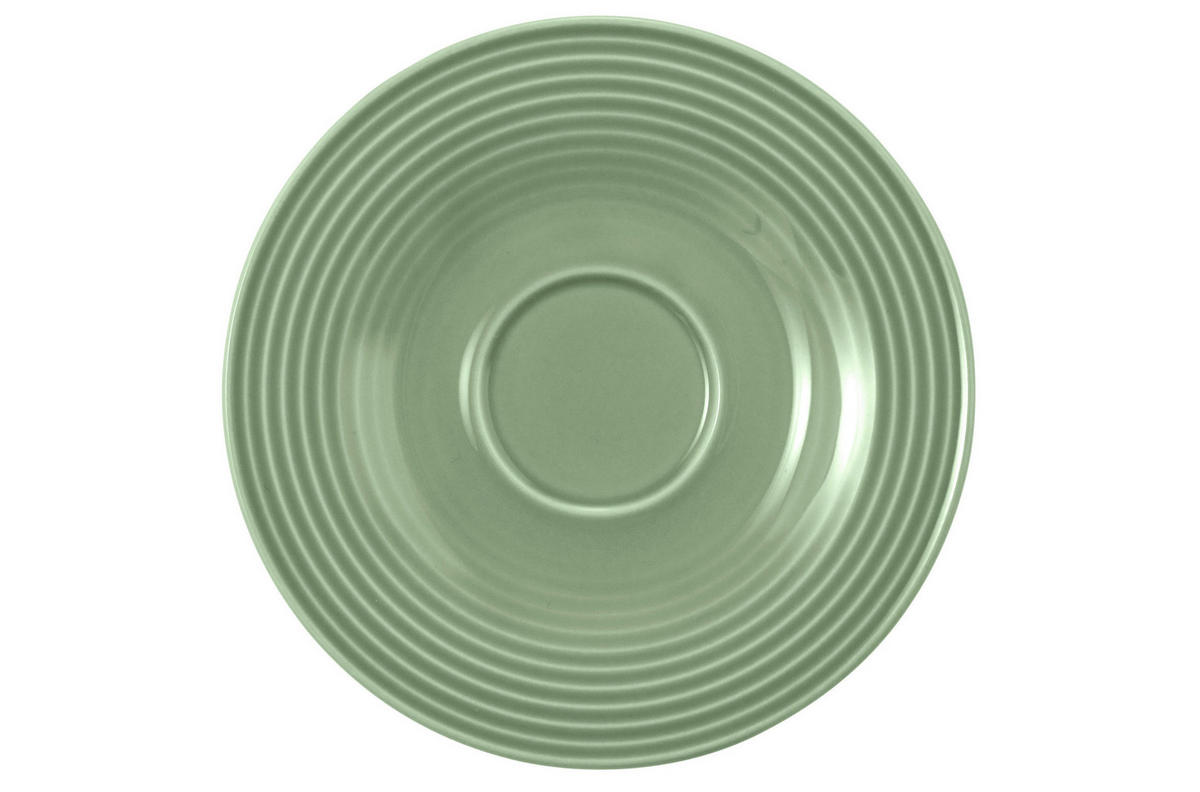 ESPRESSO-UNTERTASSE Beat salbeigrün 13,5 cm  - Salbeigrün, Basics, Keramik (13,5cm) - Seltmann Weiden