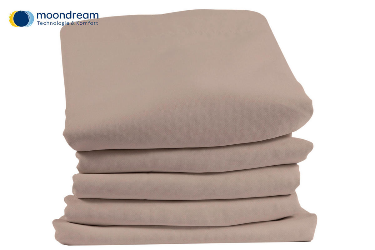 LÄRMSCHUTZVORHANG Verdunkelung 145/260 cm   - Braun, Design, Textil/Metall (145/260cm)