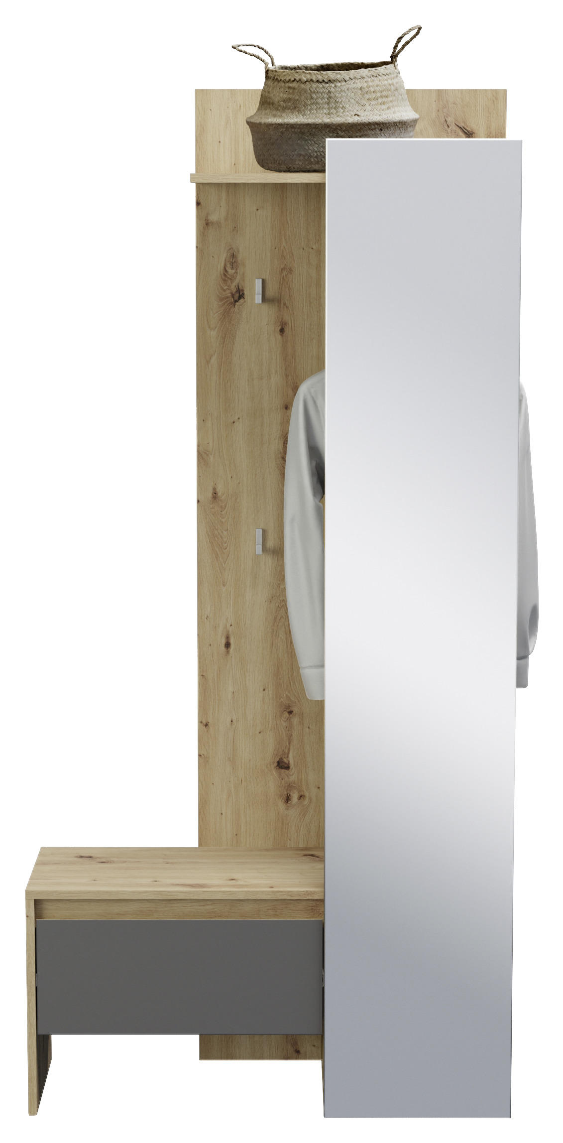 MID.YOU ŠATNA, 90/180/39 cm