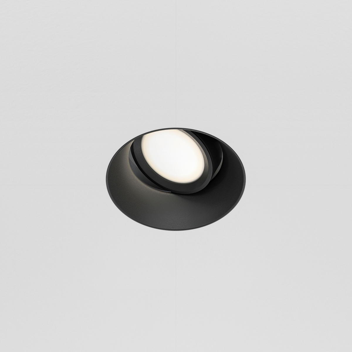 TAKLAMPA Downlight 11,8/9/4 cm  - svart, Design, metall (11,8/9/4cm) - MAYTONI