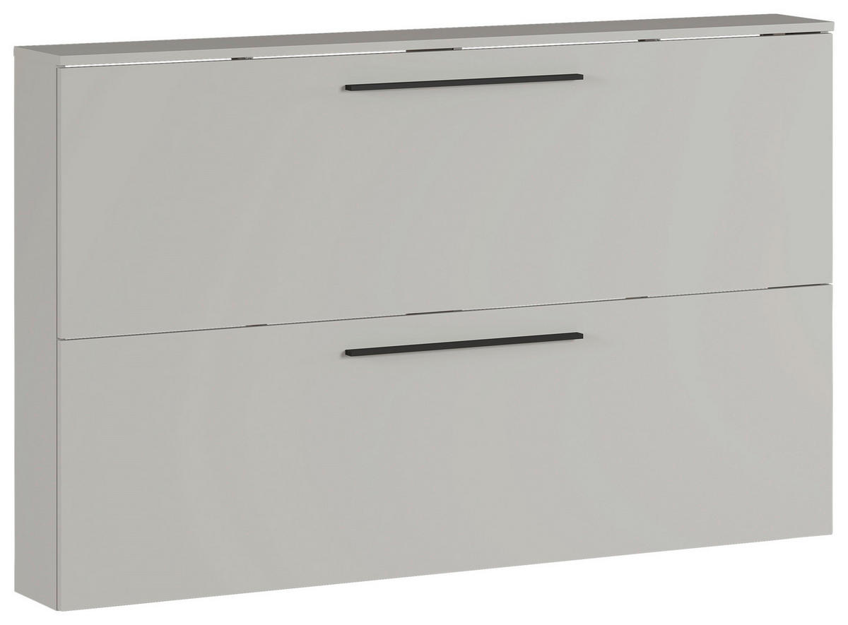 SCHUHKIPPER  in 140/85/19 cm  - Kaschmir/Schwarz, Basics, Holzwerkstoff/Kunststoff (140/85/19cm)