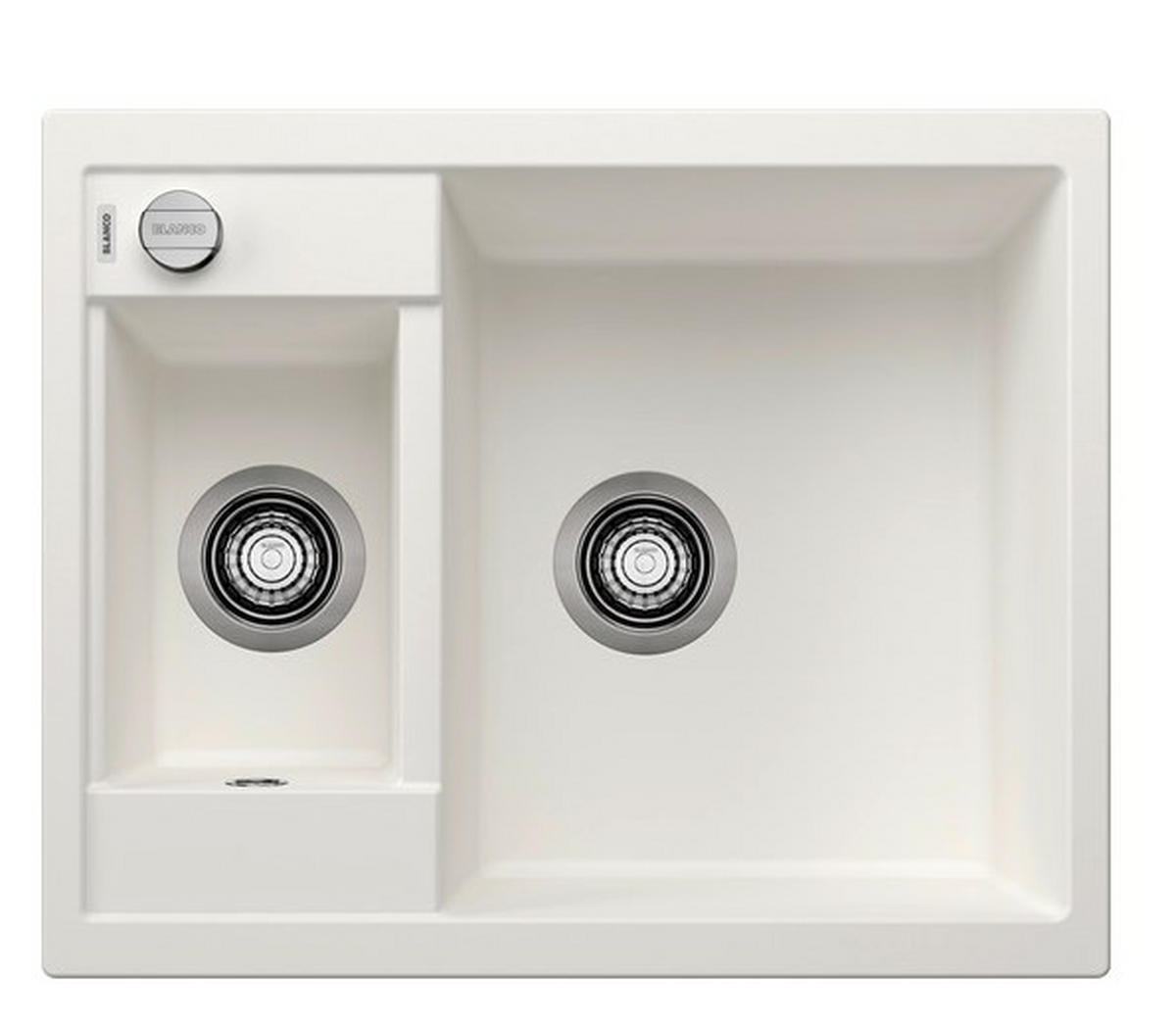 SPÜLE 516157  - Weiß, Basics, Stein (61,5/19/50cm) - Blanco