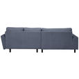 ECKSOFA in Webstoff Blaugrau  - Buchefarben/Blaugrau, KONVENTIONELL, Holz/Textil (169/294cm) - Carryhome