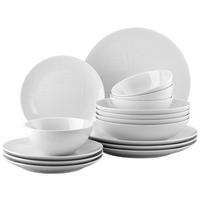 SET DE VAISSELLE Mesh weiß 16 pièces  - blanc, Basics, céramique - Rosenthal