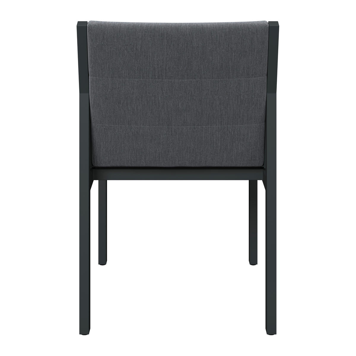 LOUNGESESSEL  - Anthrazit/Grau, MODERN, Textil/Metall (50/82/62cm) - Amatio