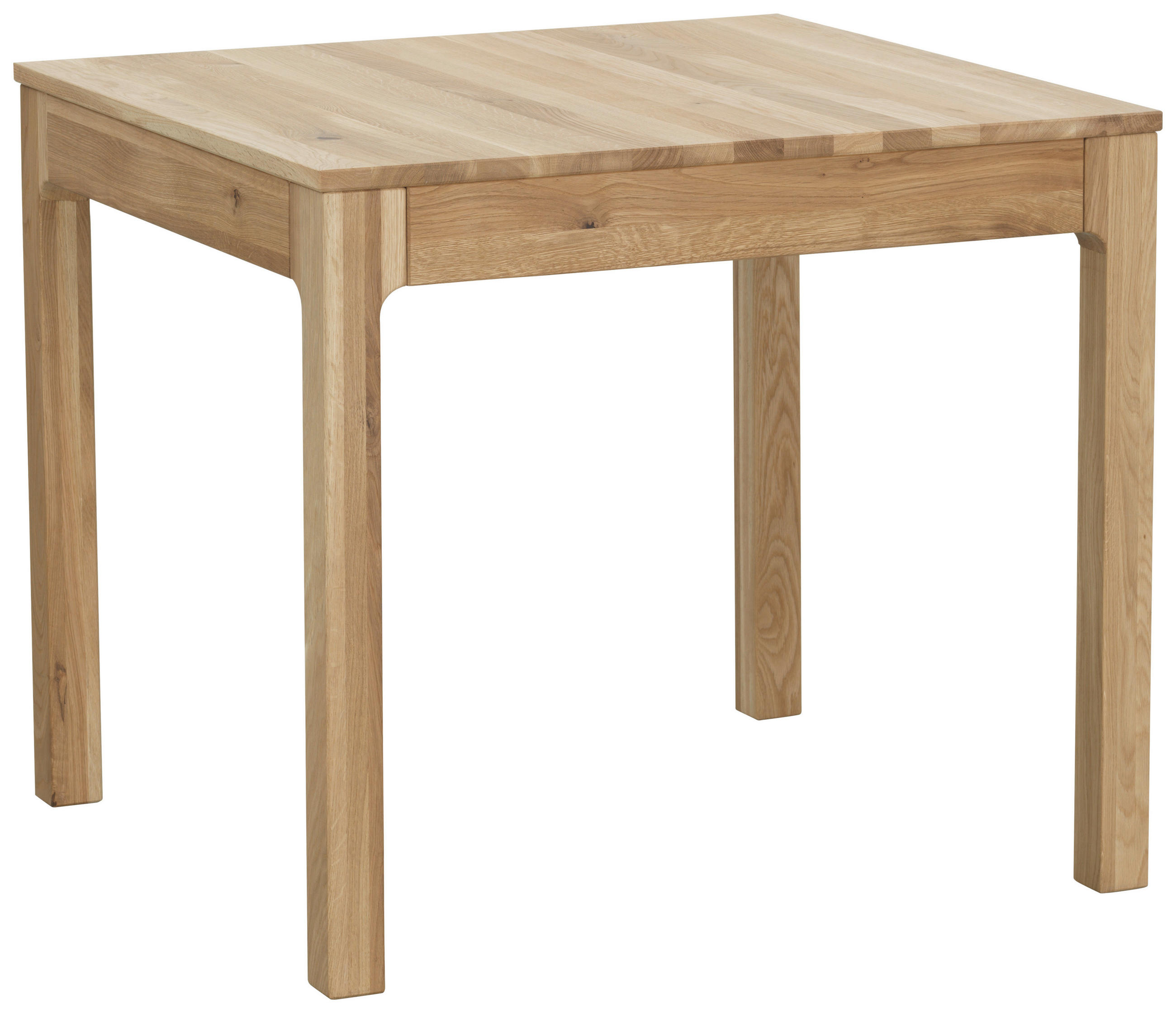 ESSTISCH Wildeiche rechteckig  ausziehbar, gastro- und objekttauglich  - Wildeiche, Natur, Holz (85-125/80/75cm) - Livetastic