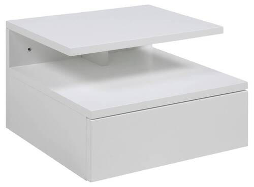 NACHTSCHRANK 35/22,5/32 cm  - Weiß, Design, Holzwerkstoff (35/22,5/32cm)