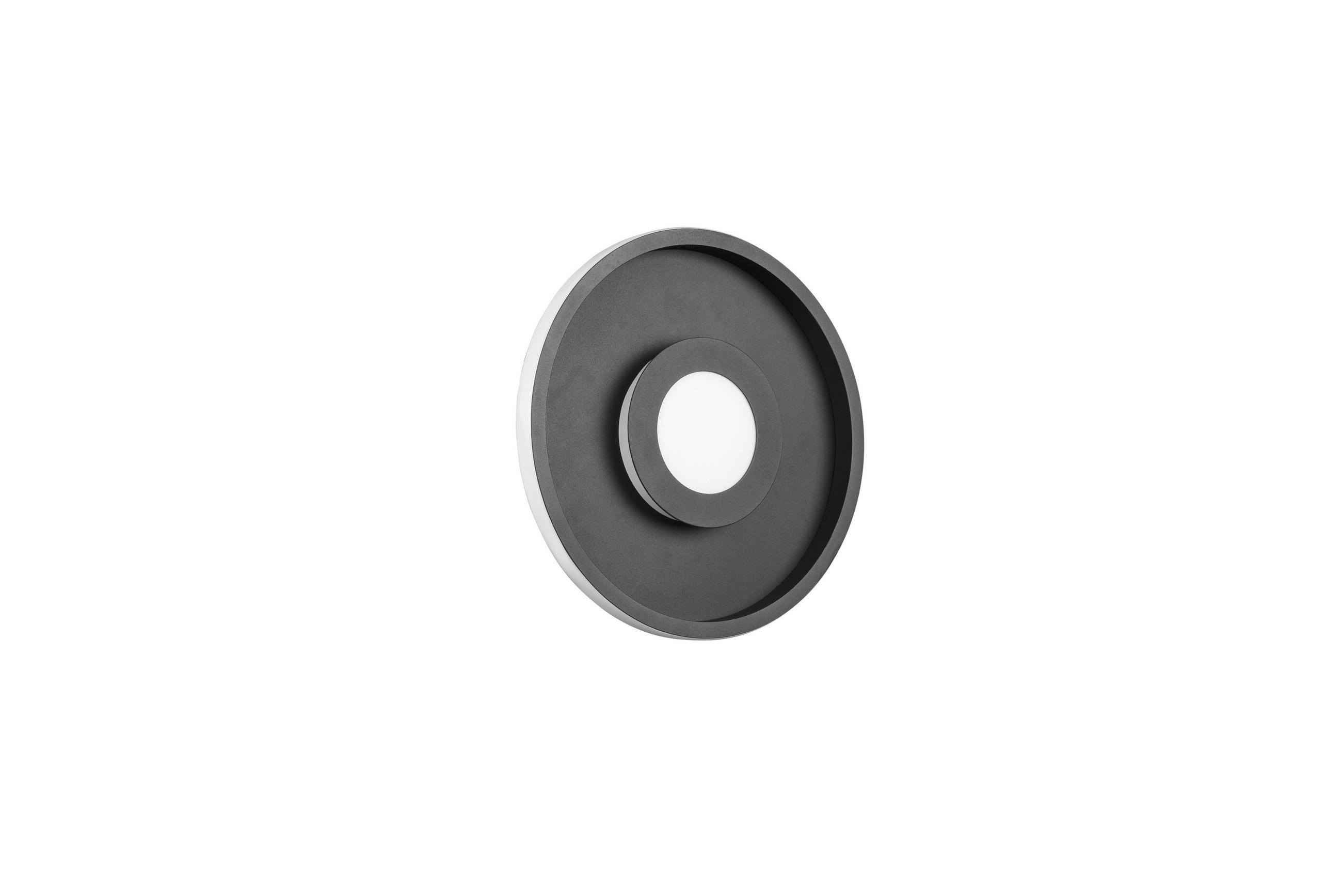 TAKLAMPA FÖR BADRUM Ascari 30/6,8 cm  - svart, Trend, metall (30/6,8cm)