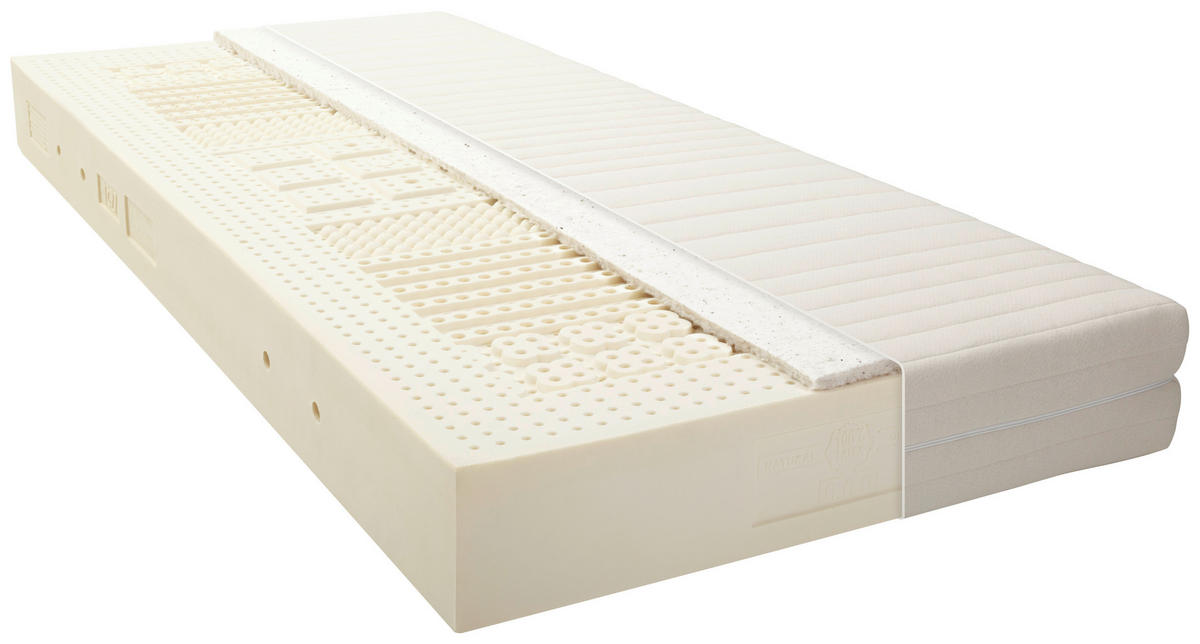 LATEXMATRATZE - Beige, Basics, Textil (90/200cm) - Joka