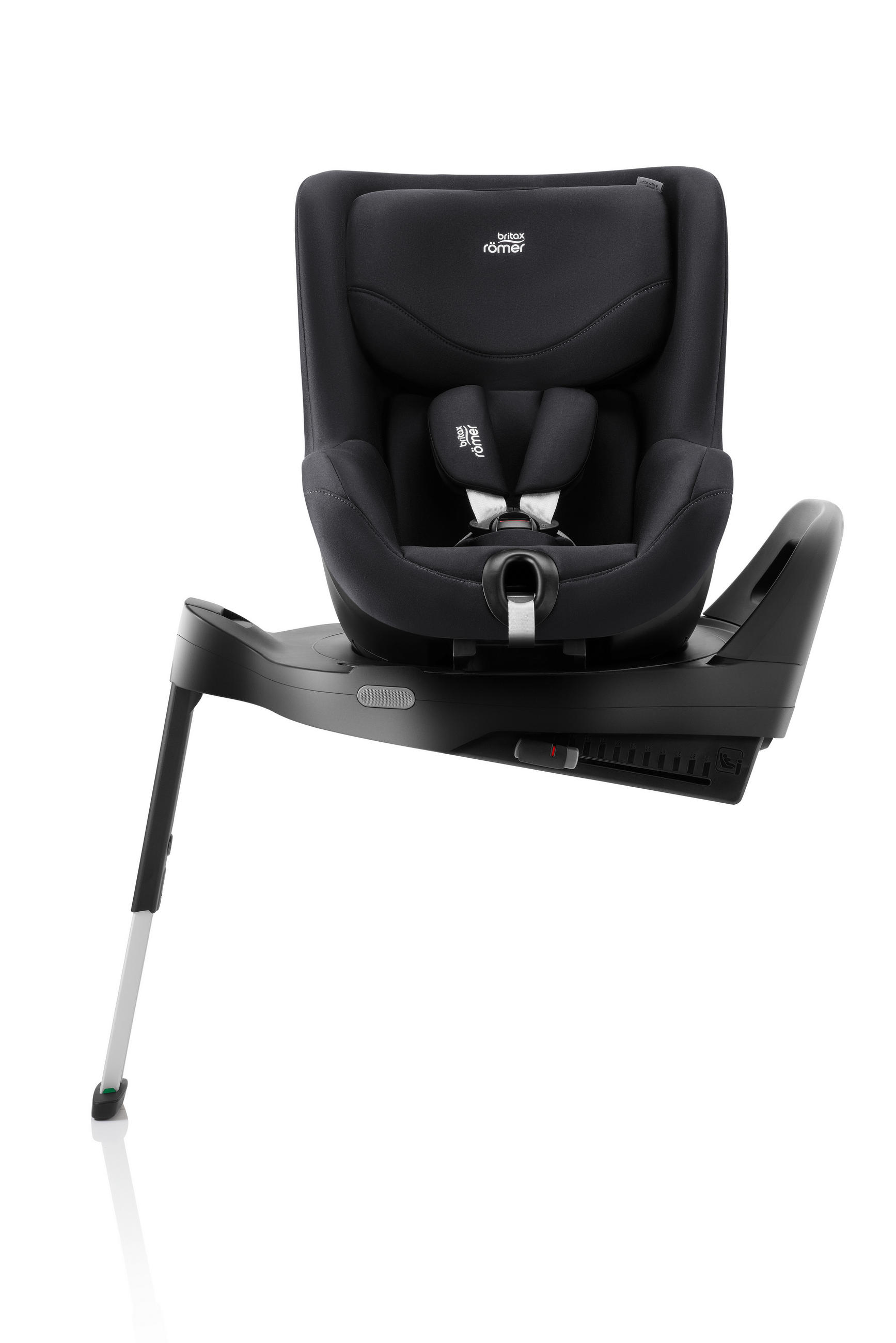 REBOARDER-KINDERSITZ Dualfix Pro M  - Schwarz, Basics, Textil (44/48cm) - Britax Römer