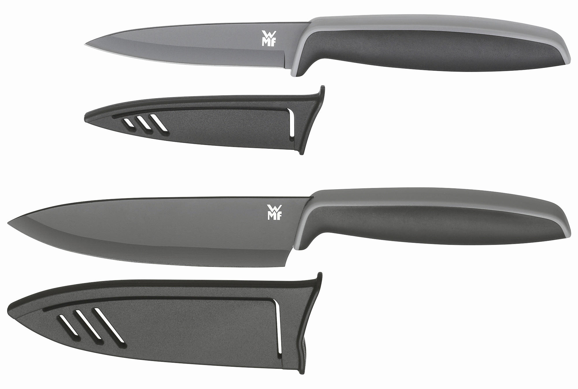 MESSERSET Touch 2-teilig  - Schwarz, Basics, Kunststoff/Metall - WMF