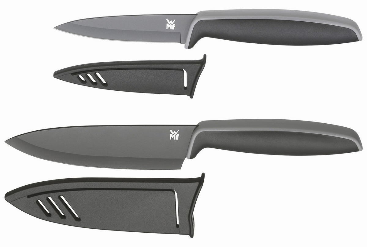 MESSERSET Touch 2-teilig  - Schwarz, Basics, Kunststoff/Metall - WMF