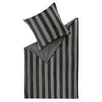 WENDEBETTWÄSCHE SW-Panel Perkal 135/200 cm  - Anthrazit/Schwarz, Design, Textil (135/200cm) - Schöner Wohnen