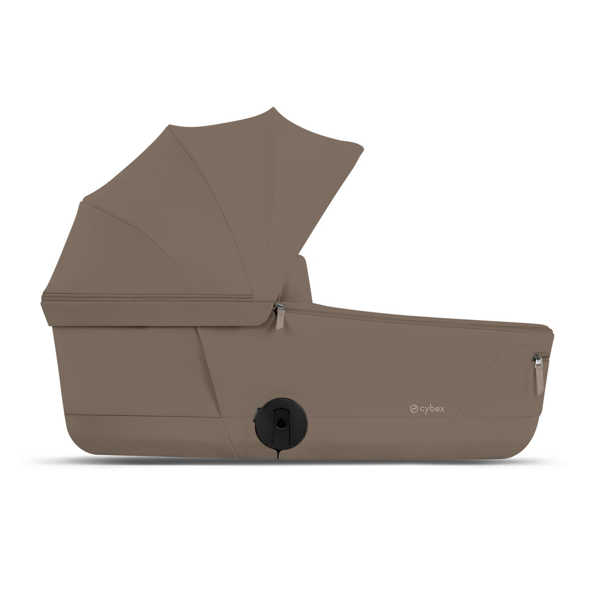 KOMBIKINDERWAGEN ePRIAM Comfort Matt Black  - Schwarz/Braun, Basics, Kunststoff/Textil (84-93,5/60/100-109cm) - cybex PLATINUM