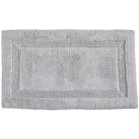 BADEMATTE Silberfarben 70/120 cm  - Silberfarben, Trend, Textil (70/120cm) - Bio:Vio