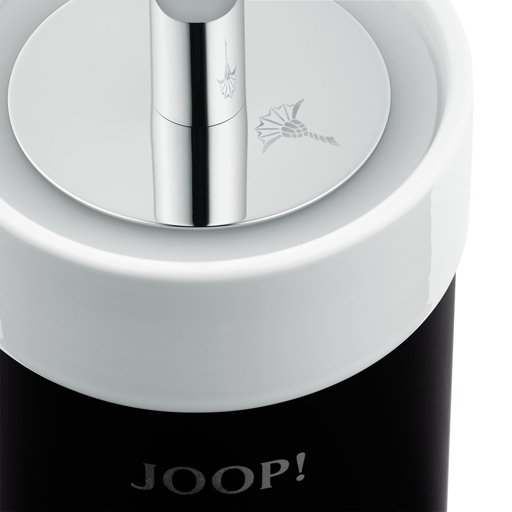 WC-BÜRSTENGARNITUR - Chromfarben, Design, Keramik/Kunststoff (17/17/45cm) - Joop!