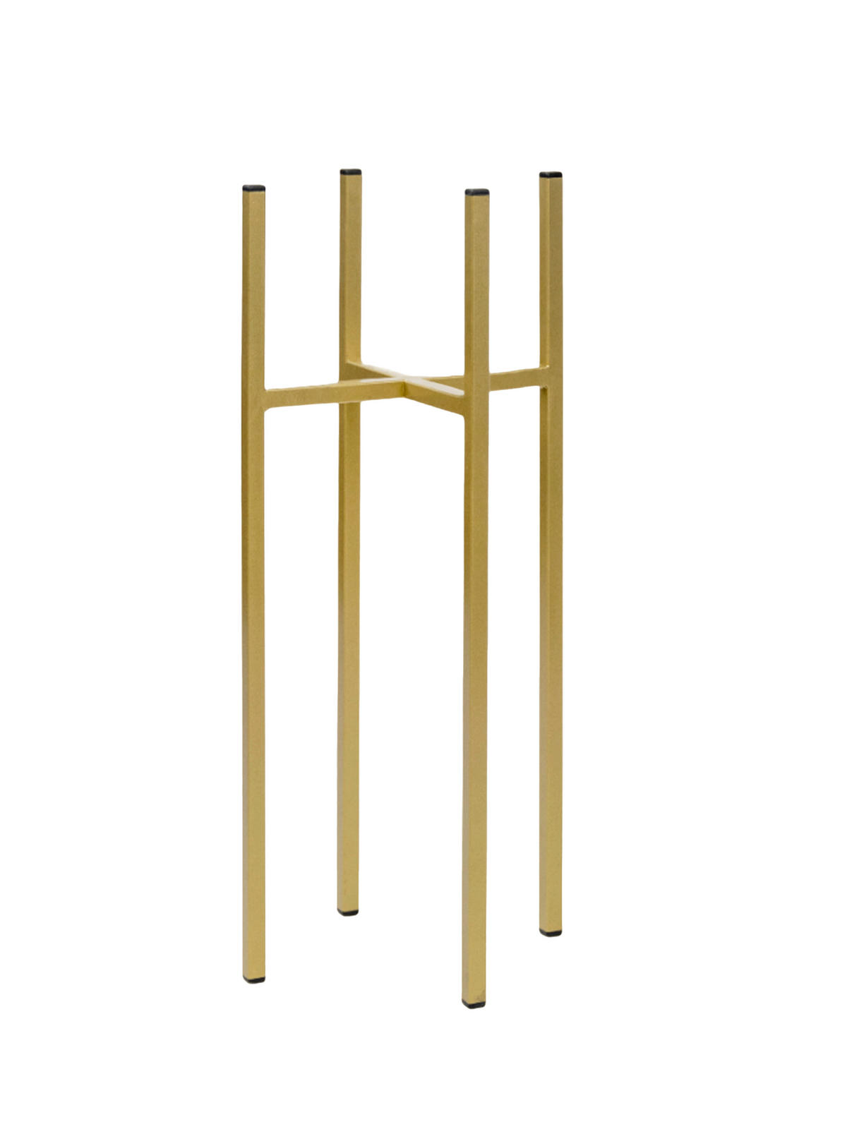 BLUMENSTÄNDER Metall  - Goldfarben, Basics, Metall (26/60/26cm)