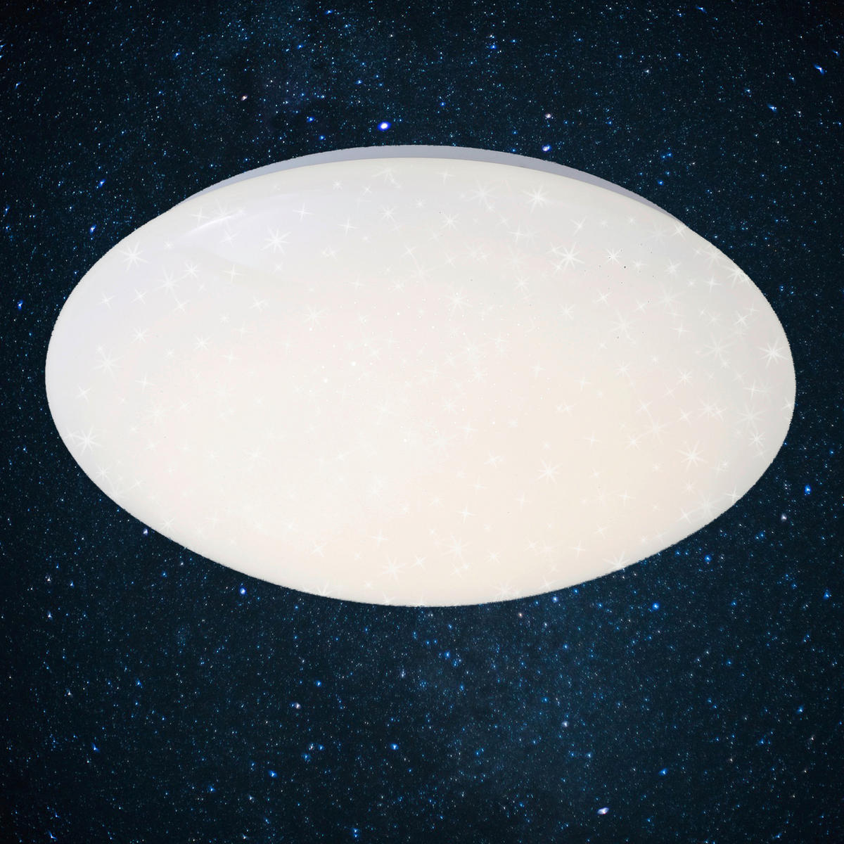 LED-DECKENLEUCHTE Vipe 38/7 cm   - Weiß, Design, Kunststoff (38/7cm) - Briloner