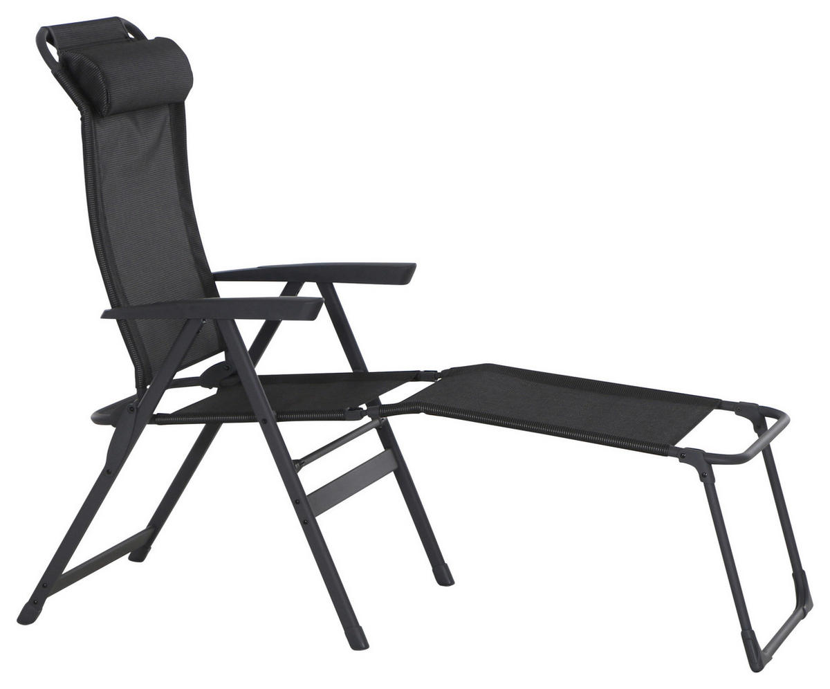 CAMPINGHOCKER in  - Anthrazit, KONVENTIONELL, Textil/Metall (65cm) - Siena Garden