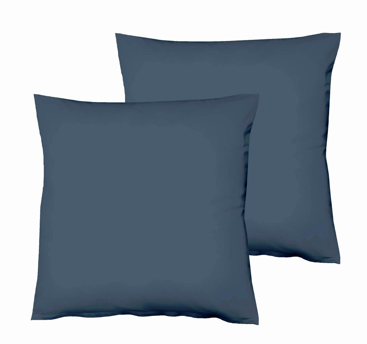 KISSENHÜLLEN-SET 40/40 cm  - Dunkelblau, Basics, Textil (40/40cm) - Fleuresse