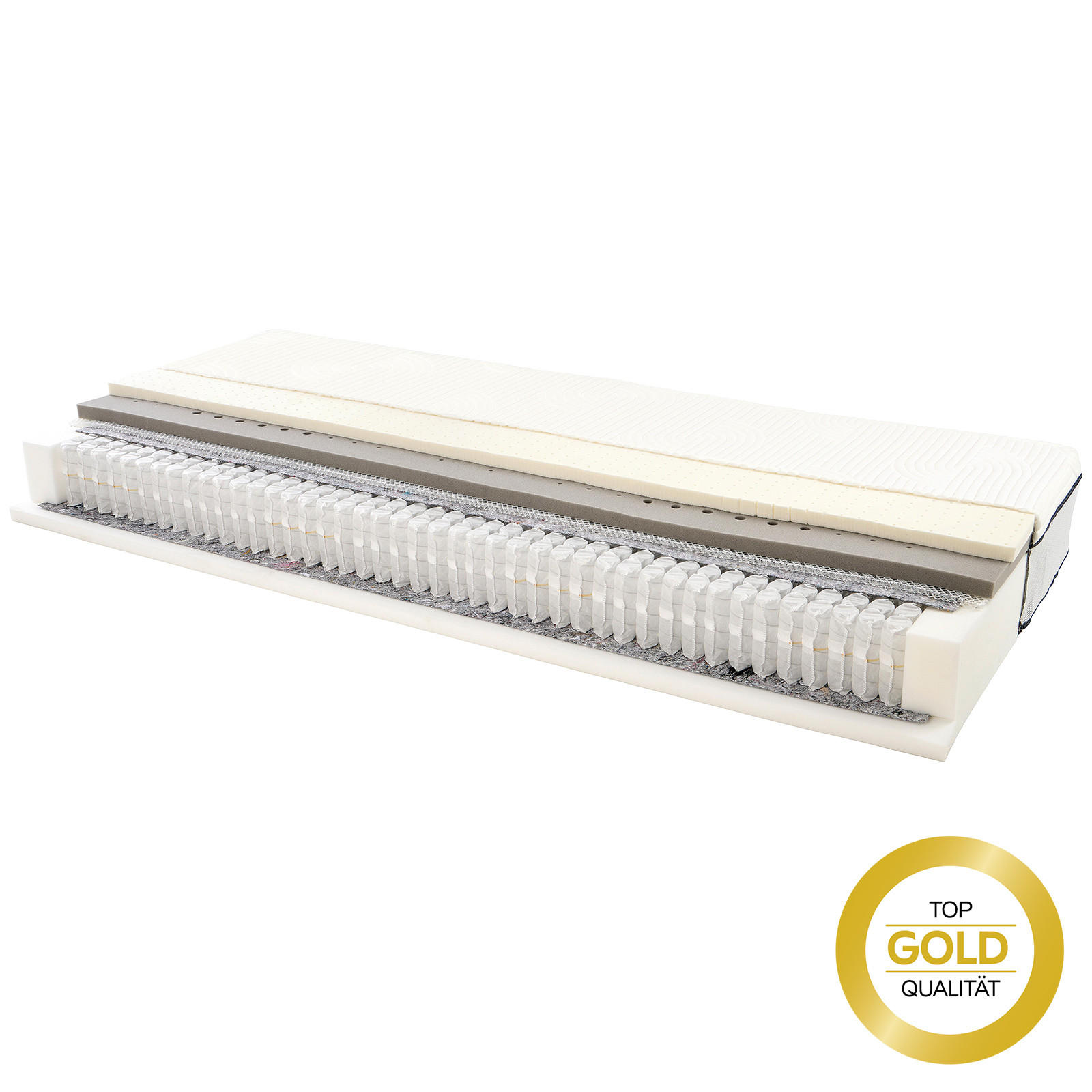 Latexmatratze Ozano 160x200cm,  H4, H: 24 cm