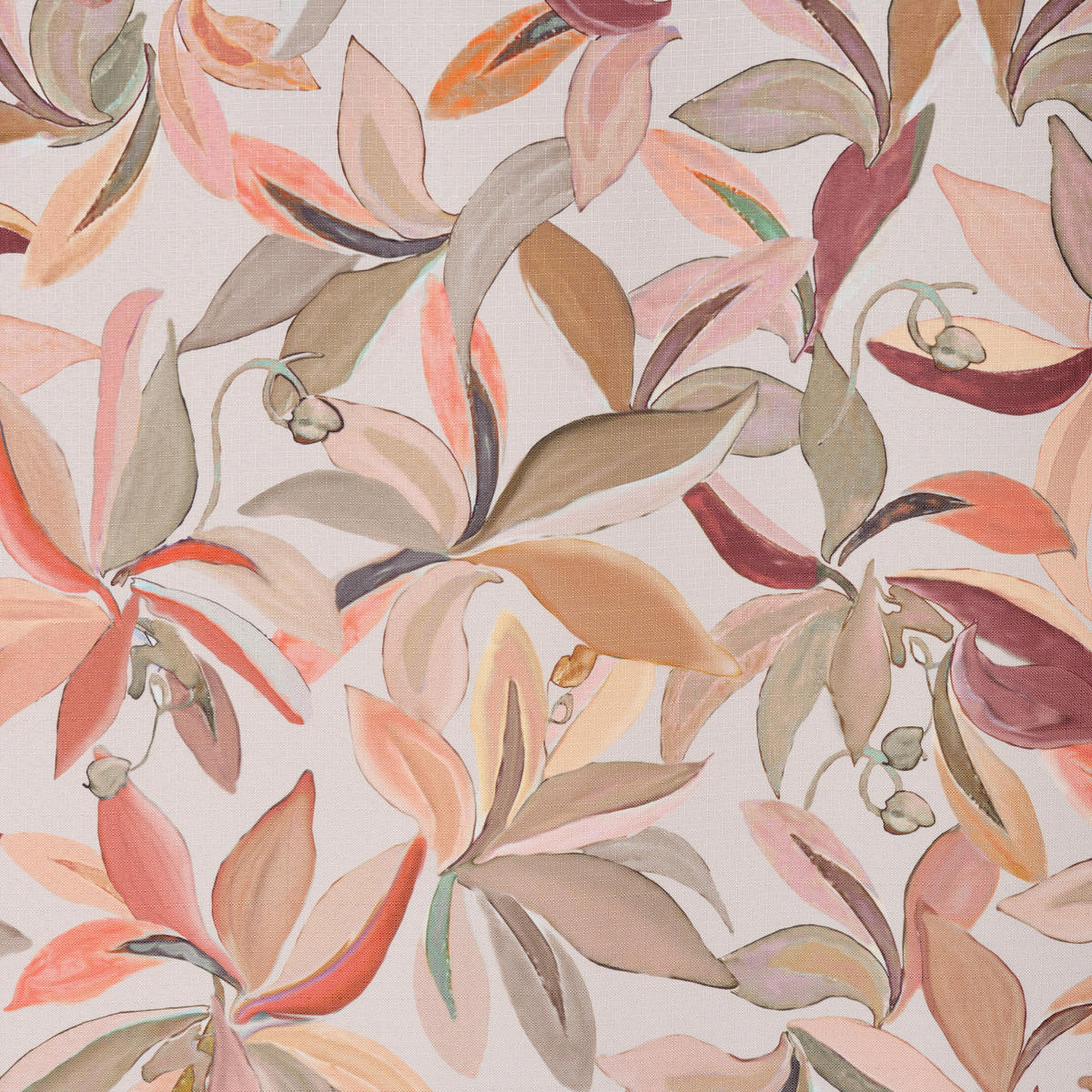 DEKOSTOFF per lfm blickdicht  - Rot, KONVENTIONELL, Textil (150cm) - Esposa