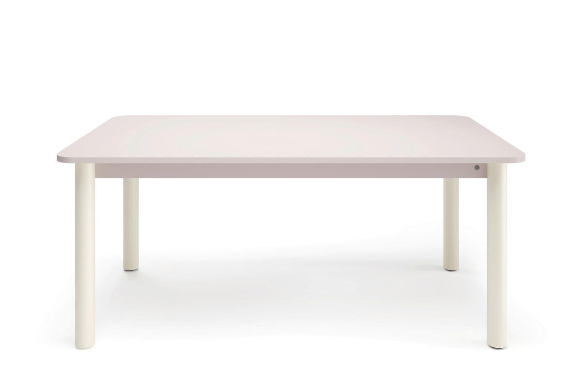 ESSTISCH in Metall, Holzwerkstoff 180/100/76 cm   - Greige/Weiß, Natur, Holzwerkstoff/Metall (180/100/76cm) - Tom Tailor