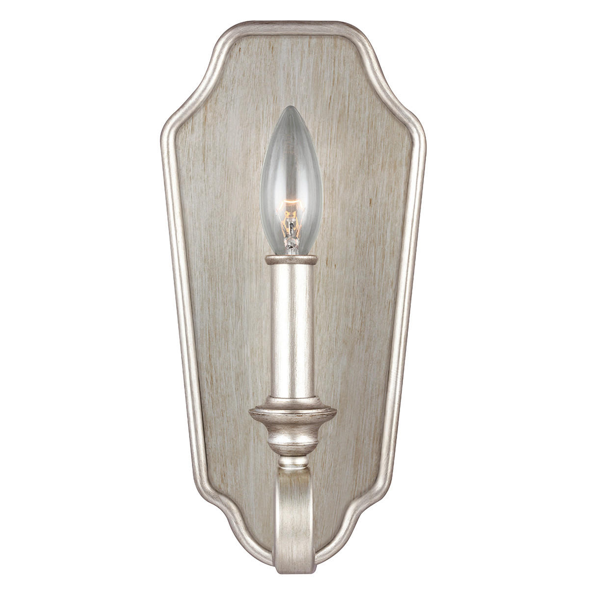 WANDLEUCHTE - Silberfarben, Konventionell, Metall (14.6/30.1/13.2cm) - Elstead Lighting