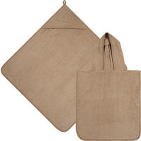FROTTIERSET Taupe 2-teilig  - Taupe, Basics, Textil - My Baby Lou
