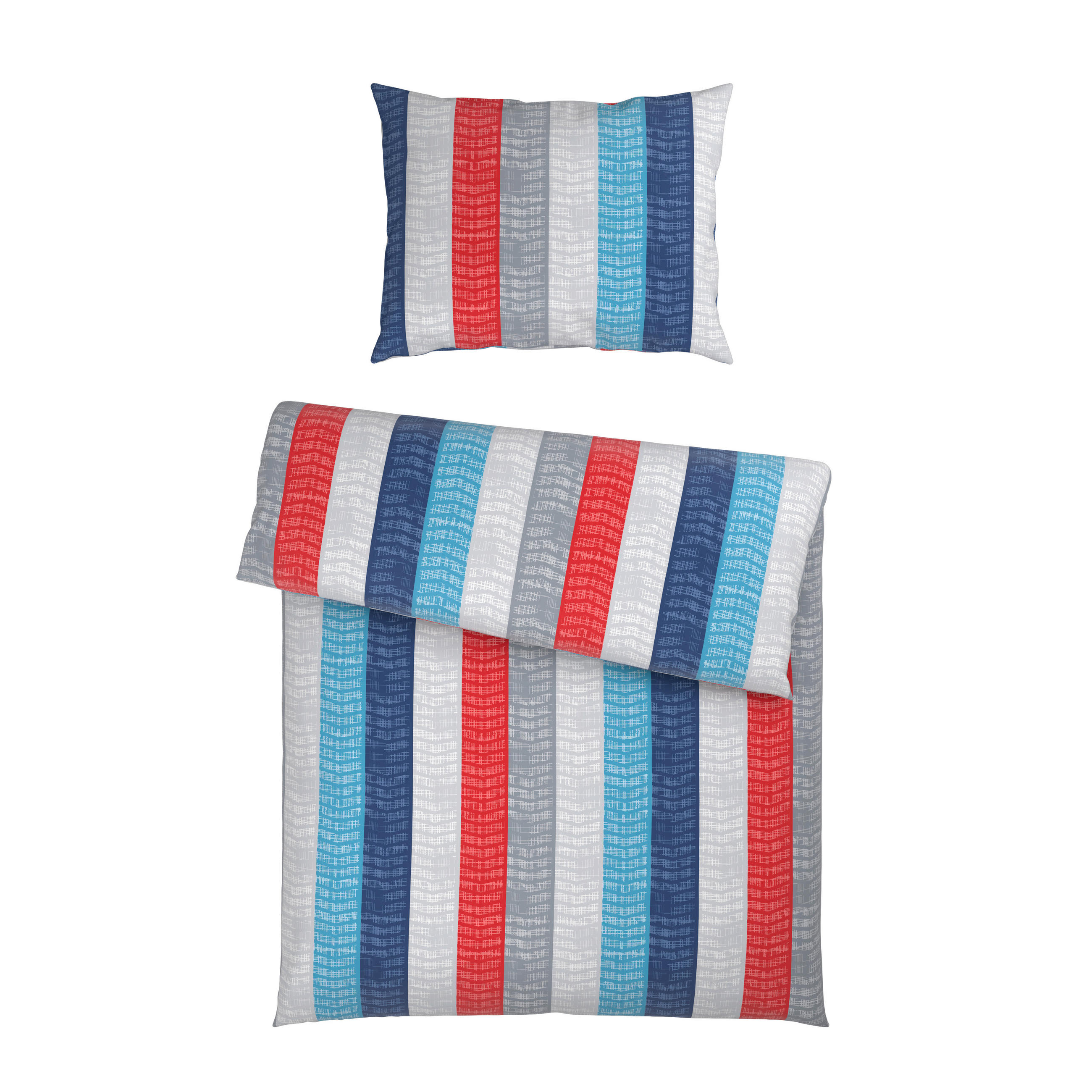 BETTWÄSCHE Lara Satin 140/200 cm  - Multicolor, KONVENTIONELL, Textil (140/200cm) - Esposa