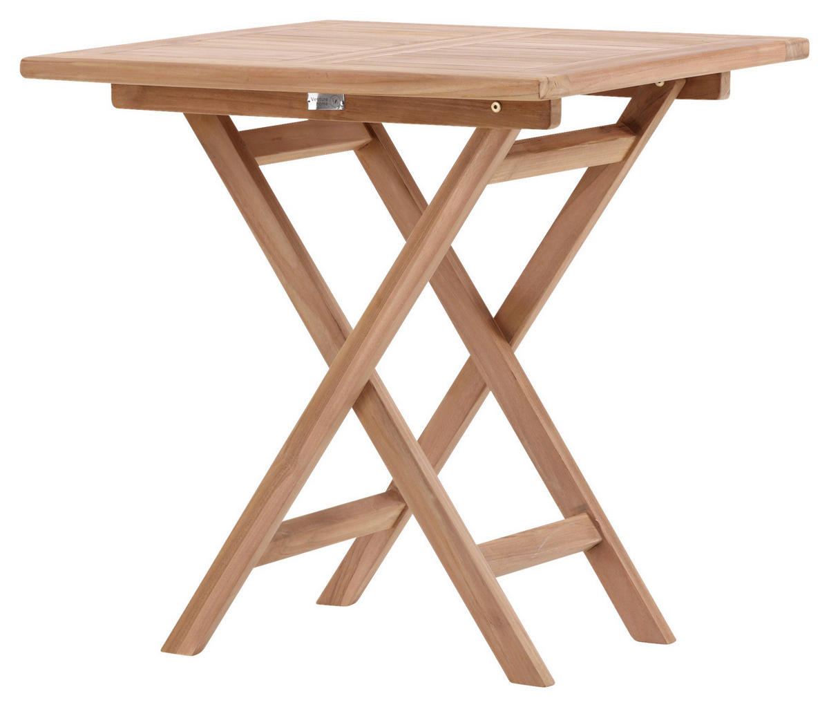 GARTENTISCH 70/70/75 cm  - Teakfarben, KONVENTIONELL, Holz (70/70/75cm) - Gardenson