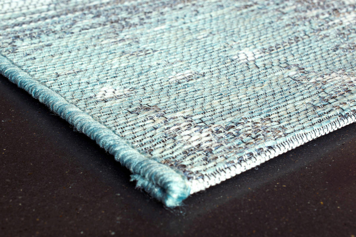 OUTDOORTEPPICH 160/230 cm Amalfi Blau  - Blau, KONVENTIONELL, Textil (160/230cm) - Novel