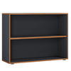 AKTENREGAL 100/74/33 cm  - Honigeiche/Anthrazit, Design, Holzwerkstoff/Kunststoff (100/74/33cm) - MID.YOU