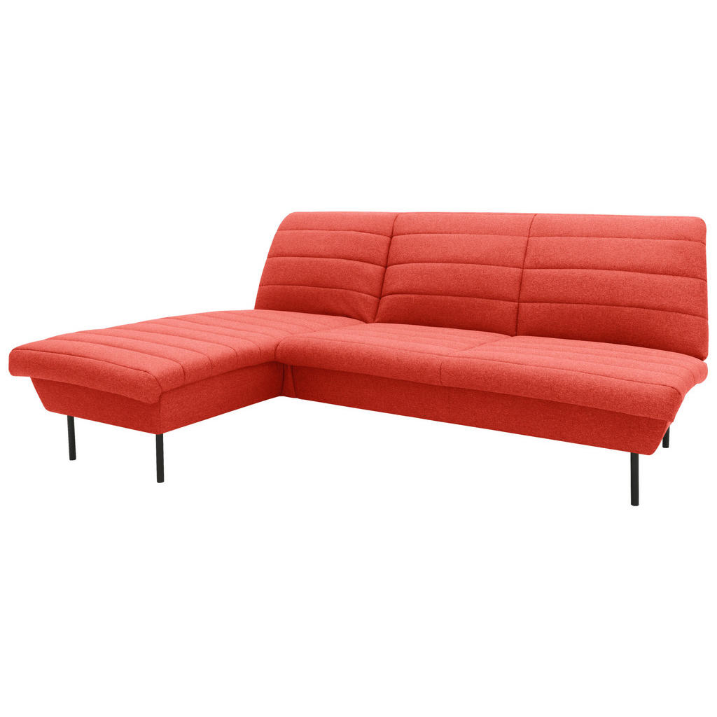 Thumbnail - Looks by W.Joop Ecksofa Looks IX, Orange, Textil, Uni, 2-Sitzer, nicht einzeln stellbar, L-Form, Ottomane links, 214x168...