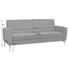 SCHLAFSOFA in Metall, Textil Blau - Chromfarben/Blau, Design, Textil/Metall (207/91/88cm) - Carryhome SCHLAFSOFA in Metall, Textil Blau - Chromfarben/Blau, Design, Textil/Metall (207/91/88cm) - Carryhome