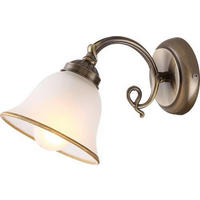 Wandleuchte Bela 16/30/18 cm   - ROMANTIK / LANDHAUS, Glas/Metall (16/30/18cm) - Globo